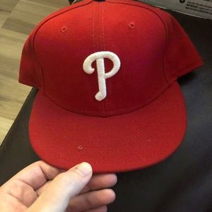 fitted phillies hat